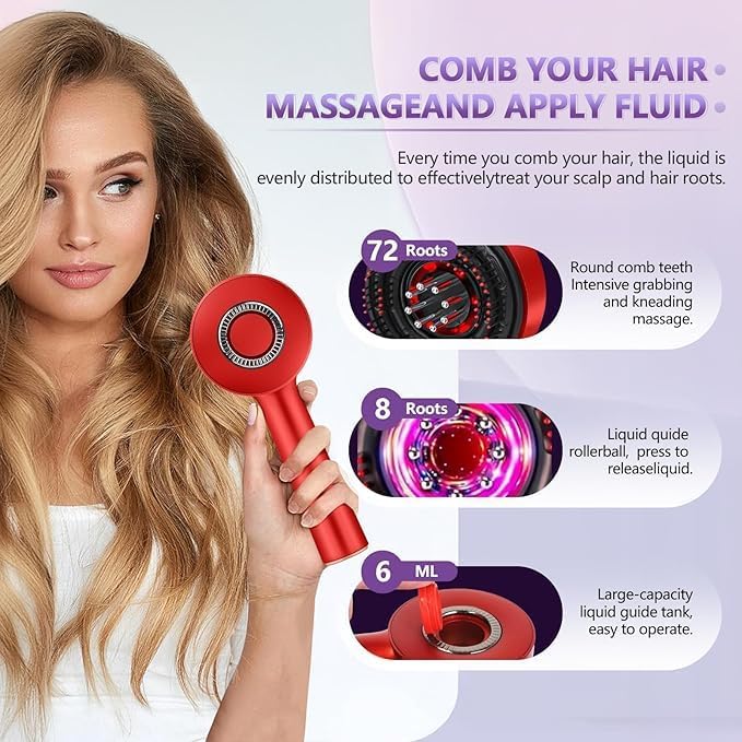 Electric scalp massager