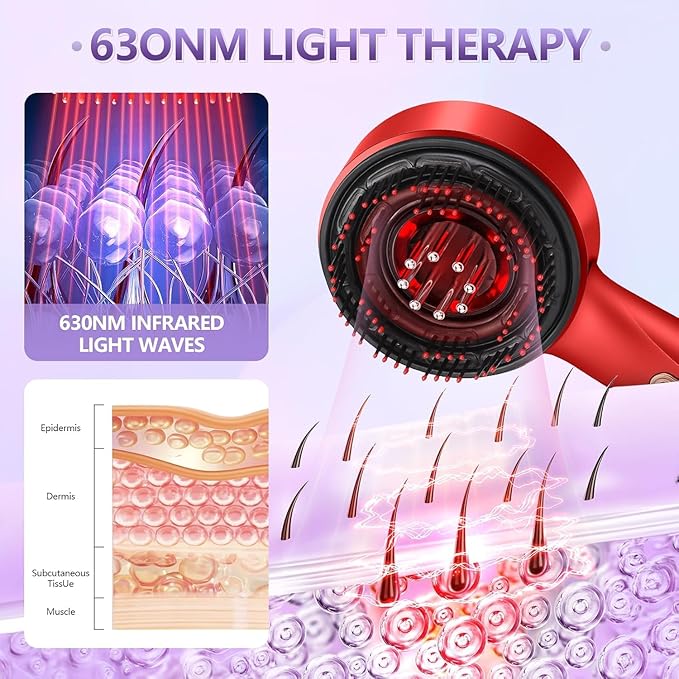 Electric scalp massager