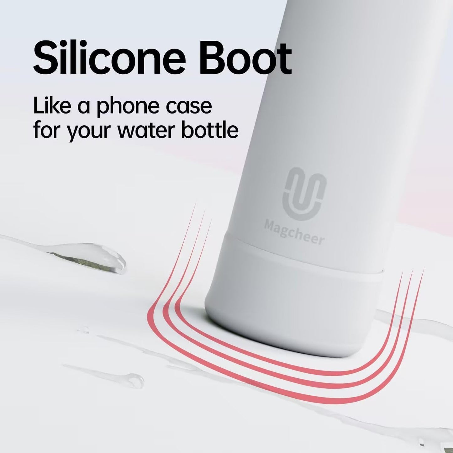 3-in-1 Magcheer Magnetic Water Bottle