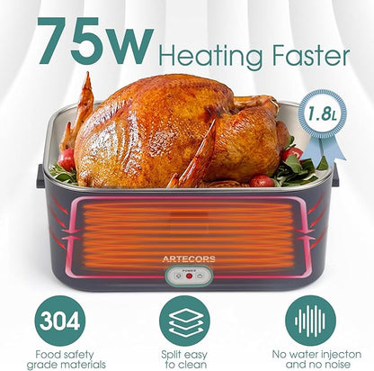 Portable Electric Lunch Box Food Heater