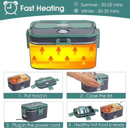 Portable Electric Lunch Box Food Heater