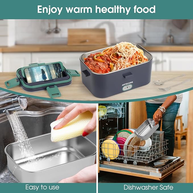 Portable Electric Lunch Box Food Heater