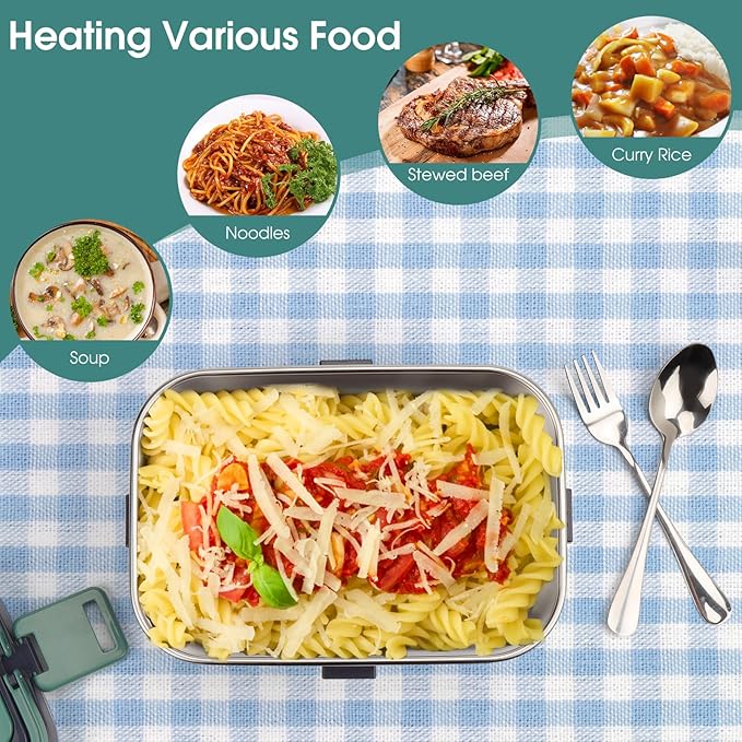 Portable Electric Lunch Box Food Heater