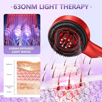 Electric scalp massager