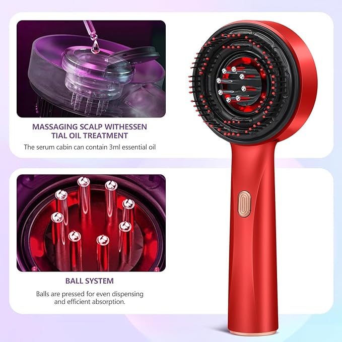 Electric scalp massager