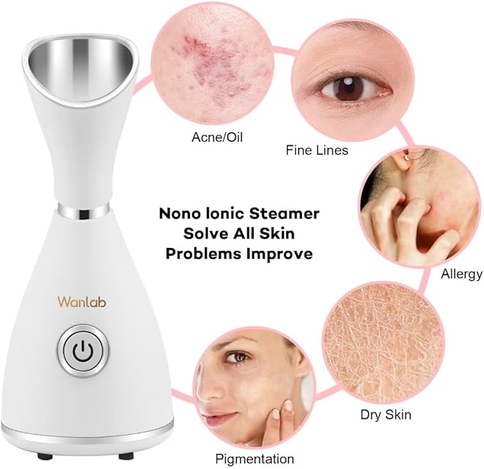 Facial steamer hot spray for hydration face