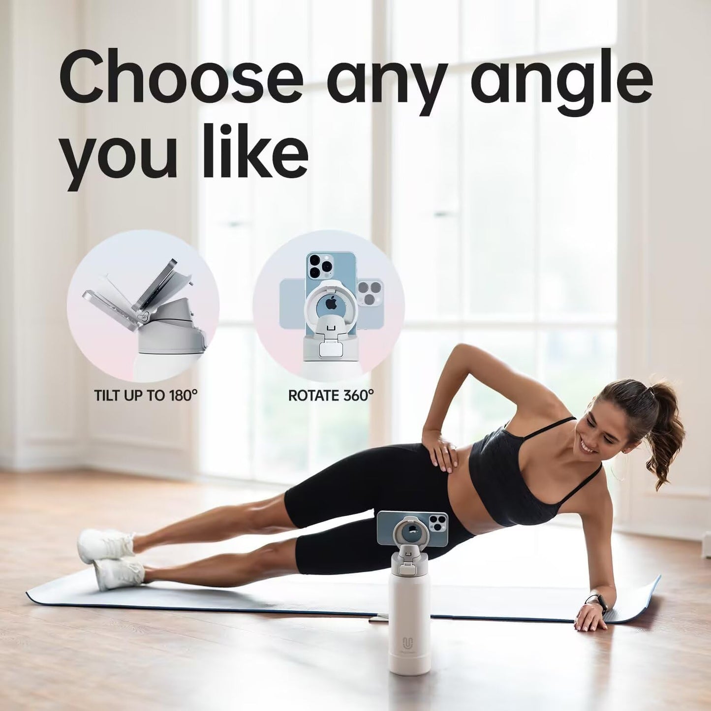 3-in-1  Magcheer Magnetic Water Bottle